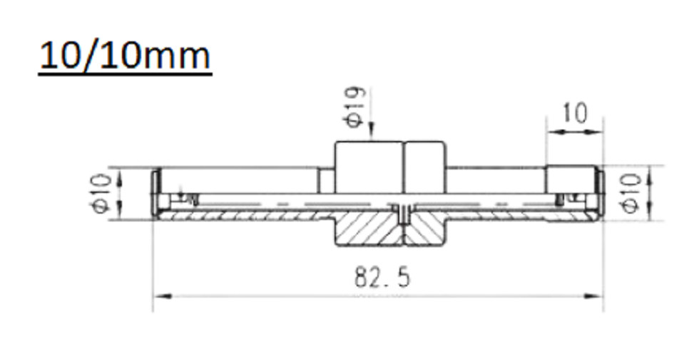 Präzisions Kantentaster 10mm mechanisch (in Box) CE1020